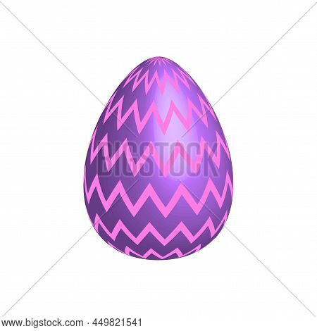 Easter Egg, Great Design For Any Purposes. Happy Easter. Spring Easter Background. Vector Illustrati