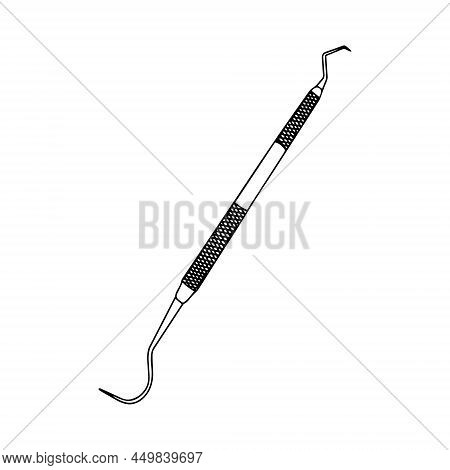 Dental Equipment. Vector. Medical, Dental And Orthodontics Stock Illustration.