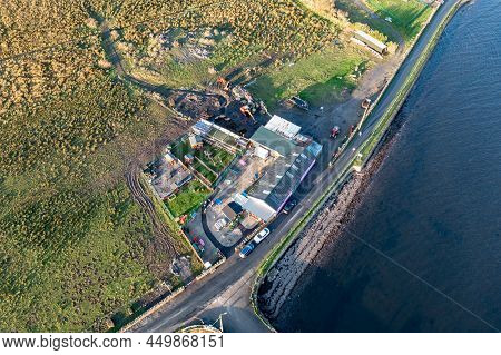 The Pier In Mountcharles In County Donegal - Ireland.