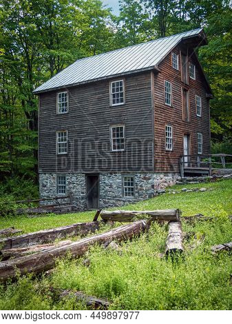 Historic Millbrook Village In Warren County New Jersey.