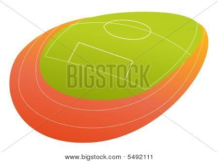 Fodbold eller Soccer jorden