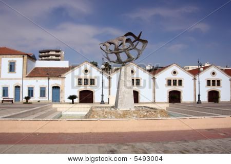 alten Gebäude in larnaca