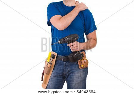 Blue collar worker.