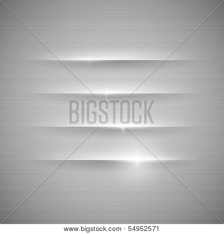 Glowing Stripes Background. Vector Illustration.