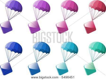 하늘에서 떨어지는 사업 표시의 집합