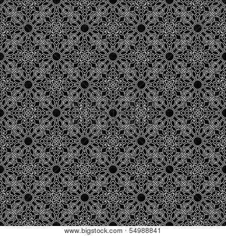 Seamless pattern in mosaic ethnic style.