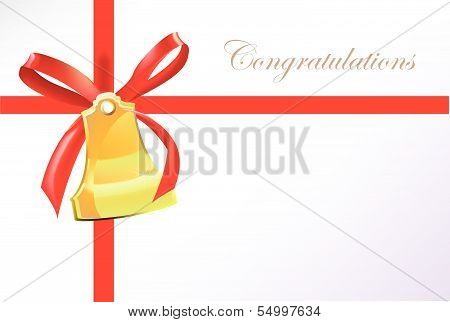 Christmas background with ripped paper design