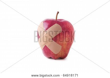 Bandaged Red Delicious