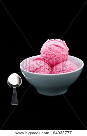 Strawberry Ice Cream Cup