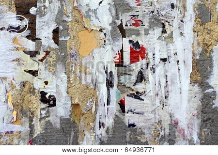 Motley Ragged Wall