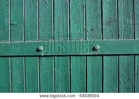 Light Green Wooden Wall