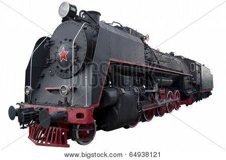 Old Black Locomotive