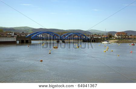 Blue bridge