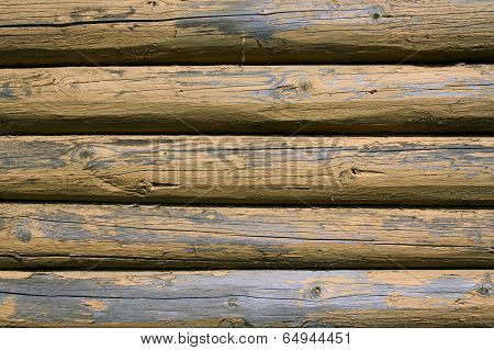 Log Yellow Background