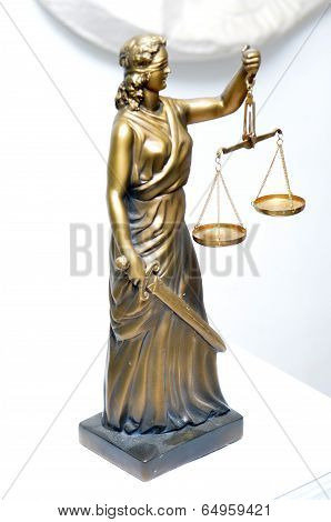 Themis sculpture