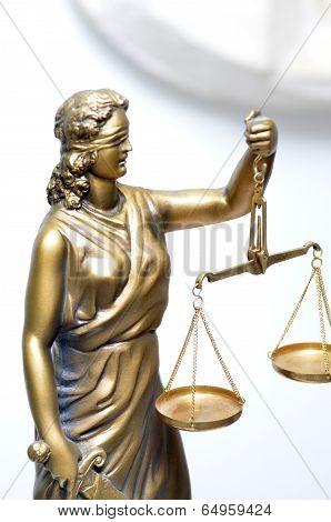 Themis sculpture