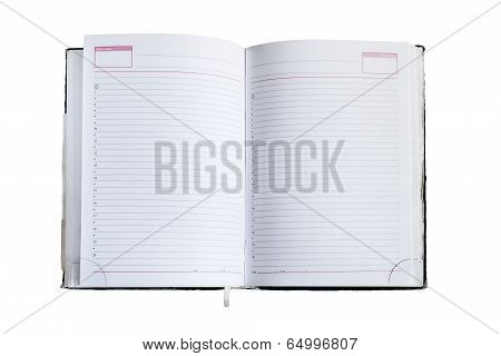 Blank Datebook