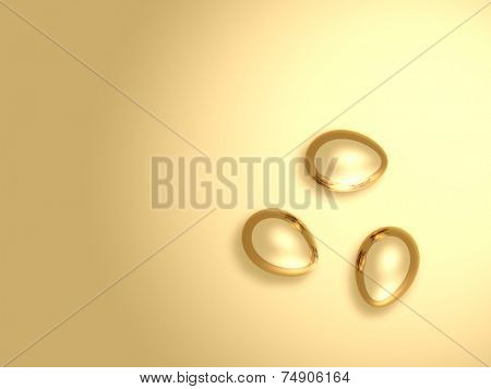 Gold eggs