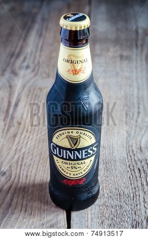 Bottle With Guinness Beer