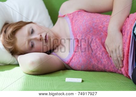 Positive Result Of Pregnancy Test