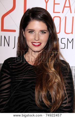 LOS ANGELES - OCT 28:  Katherine Schwarzenegger at the 25th Courage In Journalism Awards at the Beverly Hilton Hotel on October 28, 2014 in Beverly Hills, CA
