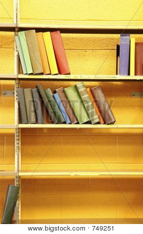 Bibliothek-Interieur