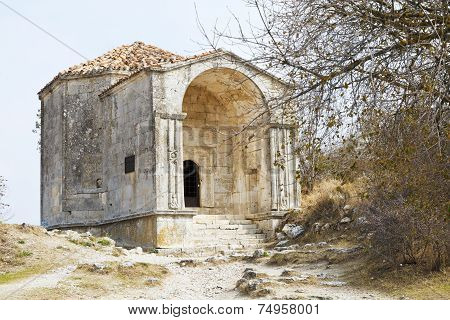 Mausoleum Dzhanike-khanym In Chuft Kale, Crimea