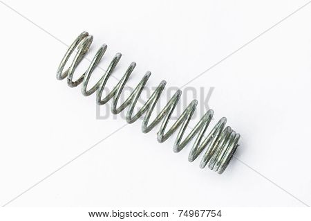 Metal Spring Isolated