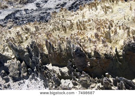 Berglandschappen van staat van Saravak. Borneo.
