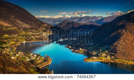 Endine Lake Italy