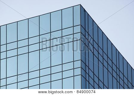 Top part of an office building, Gurgaon, Haryana, India