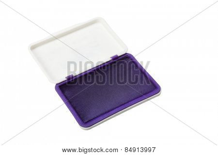 Close-up of an ink pad