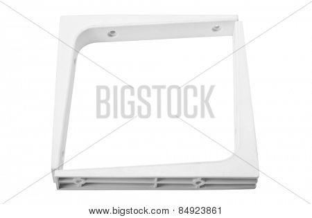 Close-up of angle brackets