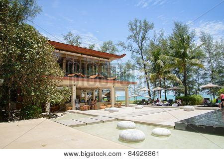 Phuket, Thailand - August 05, 2013: Sandbox At Renaissance Resort