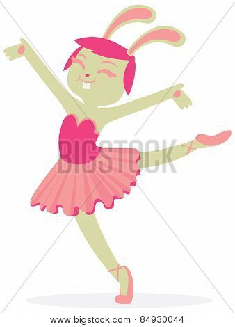 Bunny Dancing Ballet