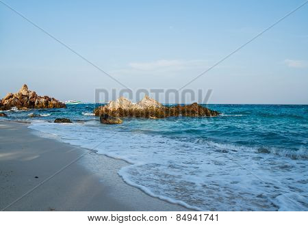 Sand Beach On Koh Larn Pattaya.thailand