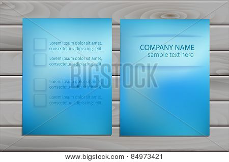 brochure design template for business