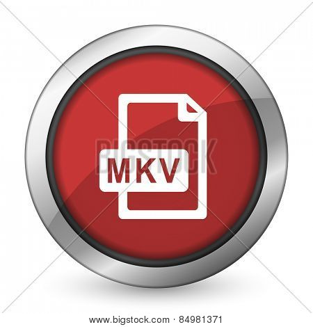 mkv file red icon  