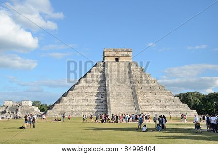 CHICHEN ITZA, MEXICO -DECEMBER 10,2014.