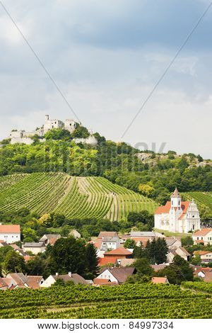 ruins of Falkenstein Castle, Lower Austria, Austria