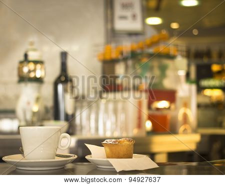 Coffee Expresso Cup And Cake Restaurant Cafe Bar
