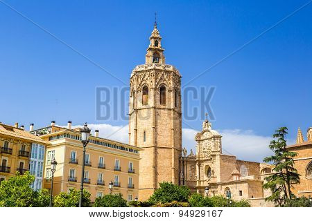 Bell Tower  In Valencia, Spain