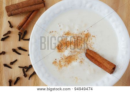 Brazilian Dessert Canjica Of White Corn
