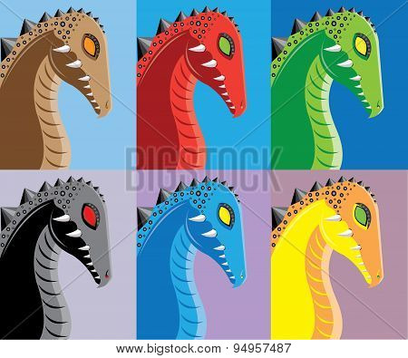 Six dragons.