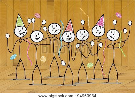 Celebration With People