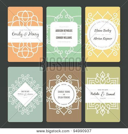 Ornamental Card Templates