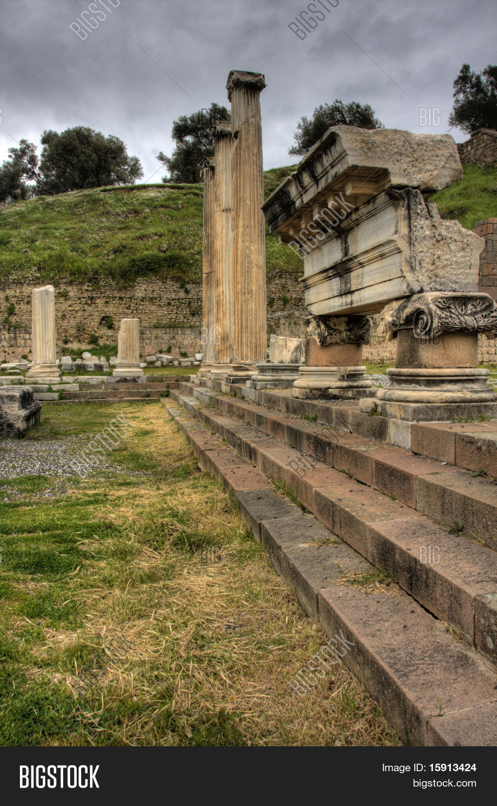 Asklepieion Pergamon Image & Photo (Free Trial) Bigstock