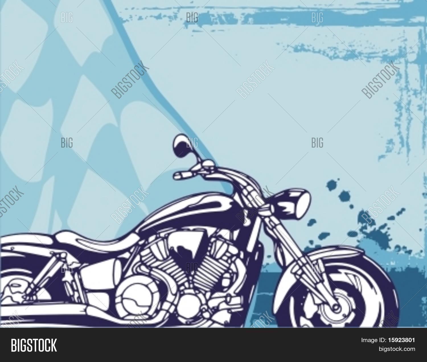 Motorcycle Grunge Vector & Photo (Free Trial) Bigstock