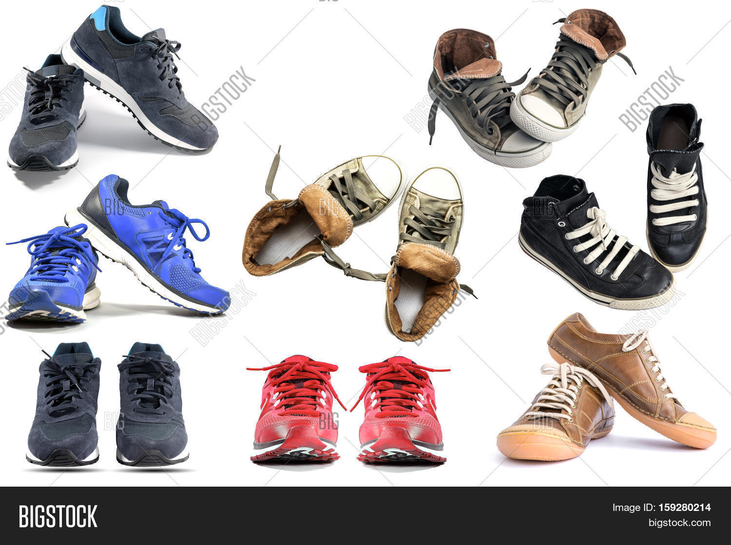 Group Running Sneaker Image & Photo (Free Trial) Bigstock
