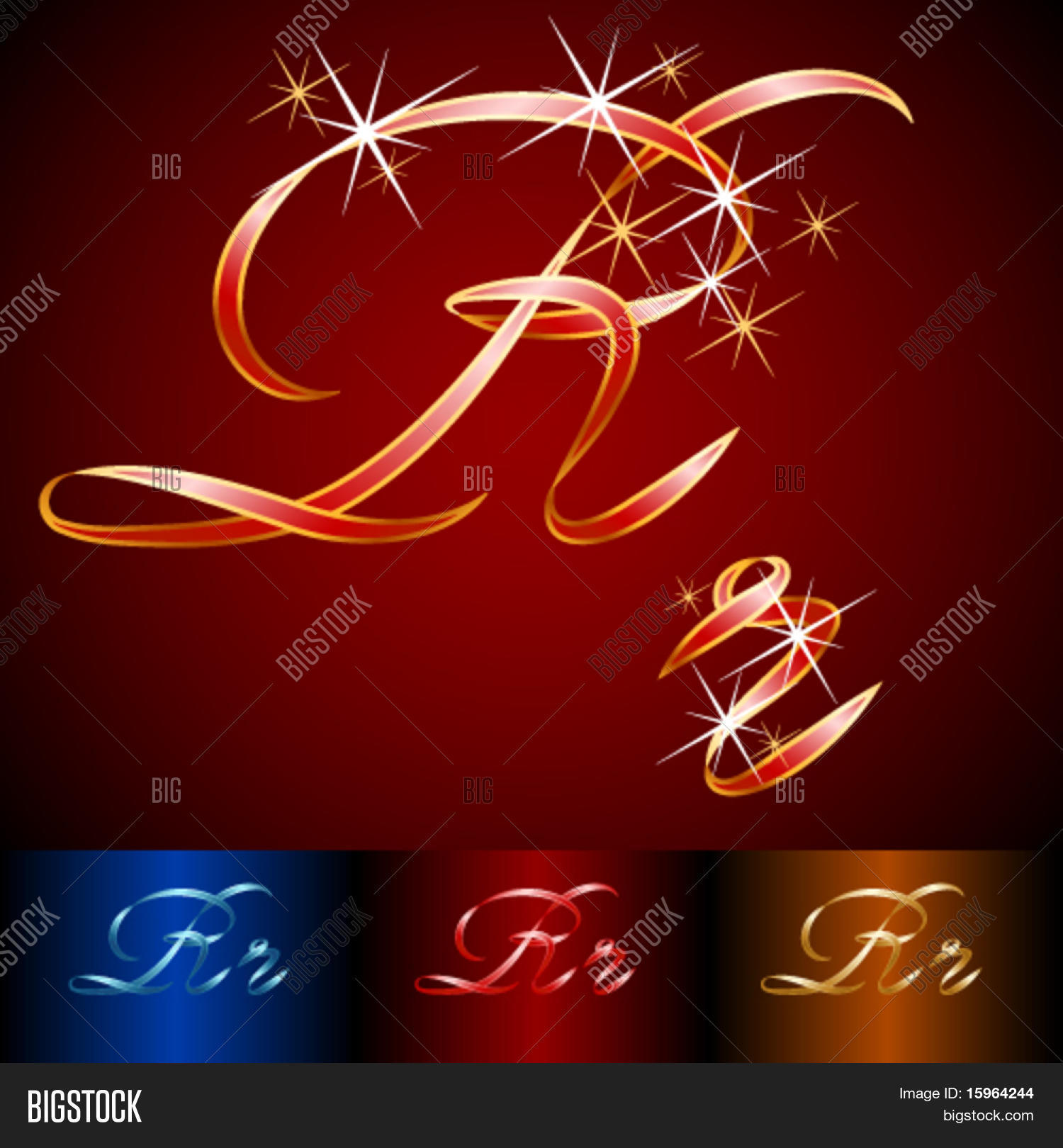 Ribbon Styled Vector Vector & Photo (Free Trial) | Bigstock